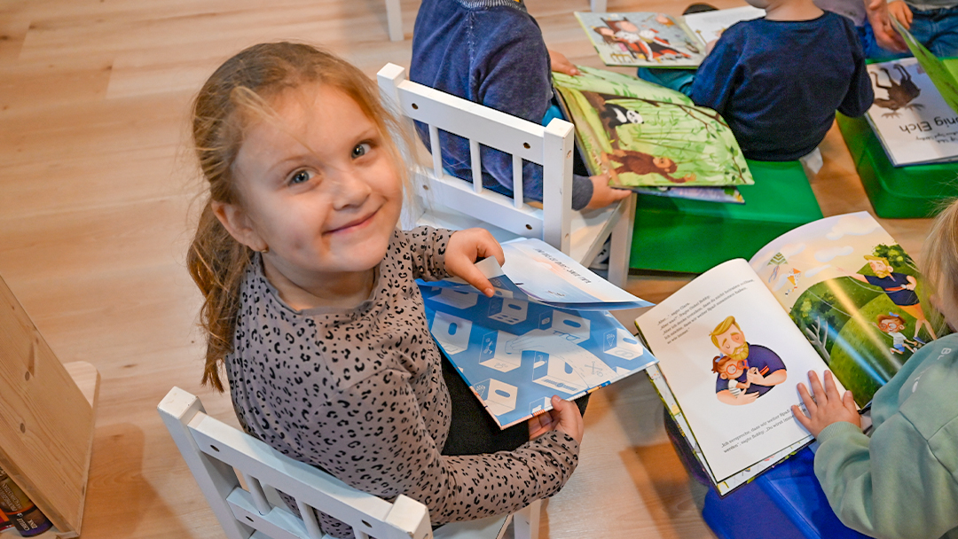 Besuch aus dem Kindergarten, 18. 11.