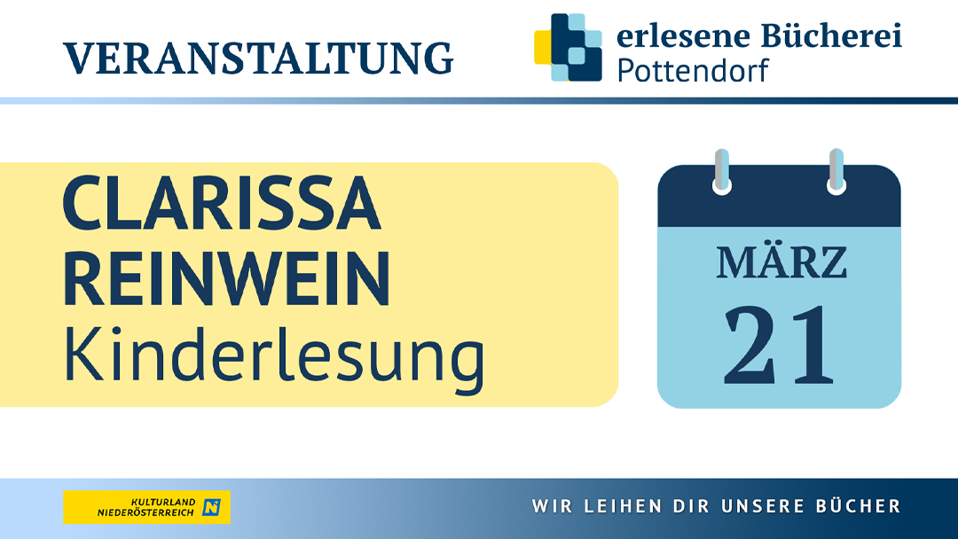 Kinderlesung Clarissa Reinwein