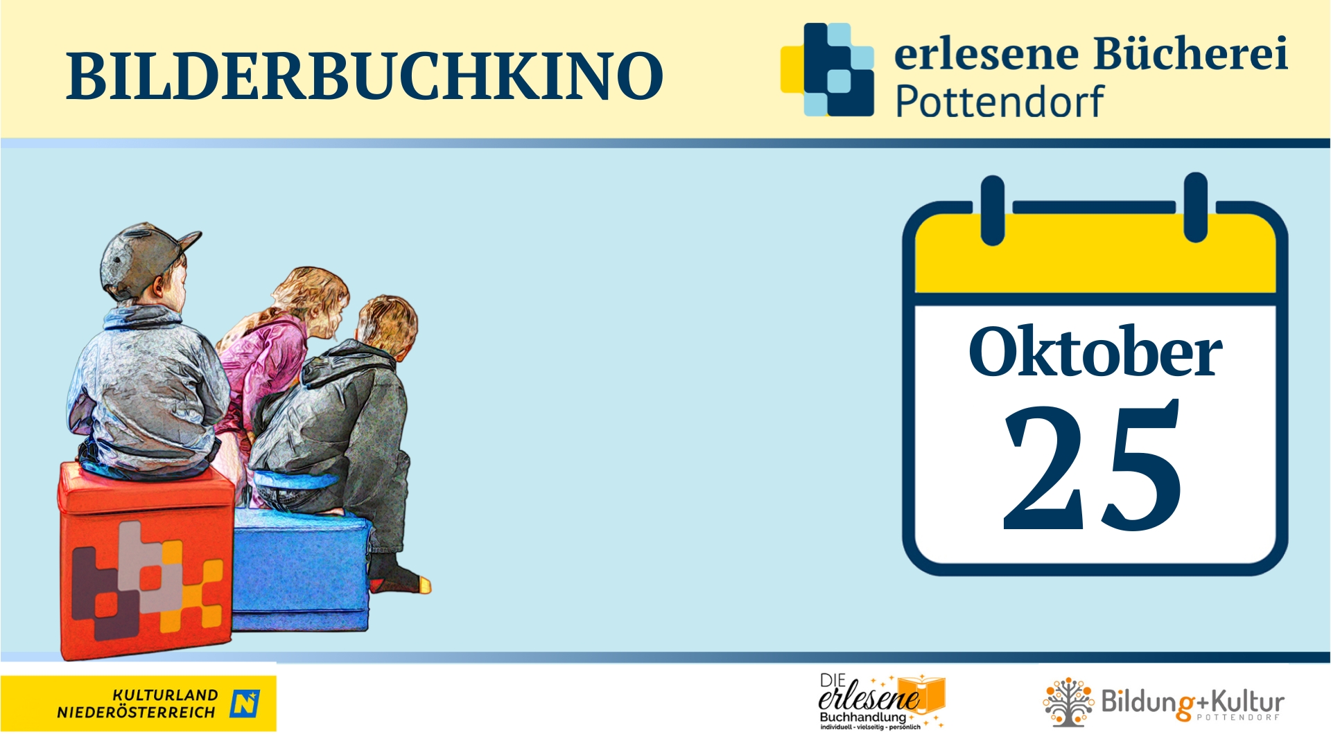 Bilderbuchkino im Oktober