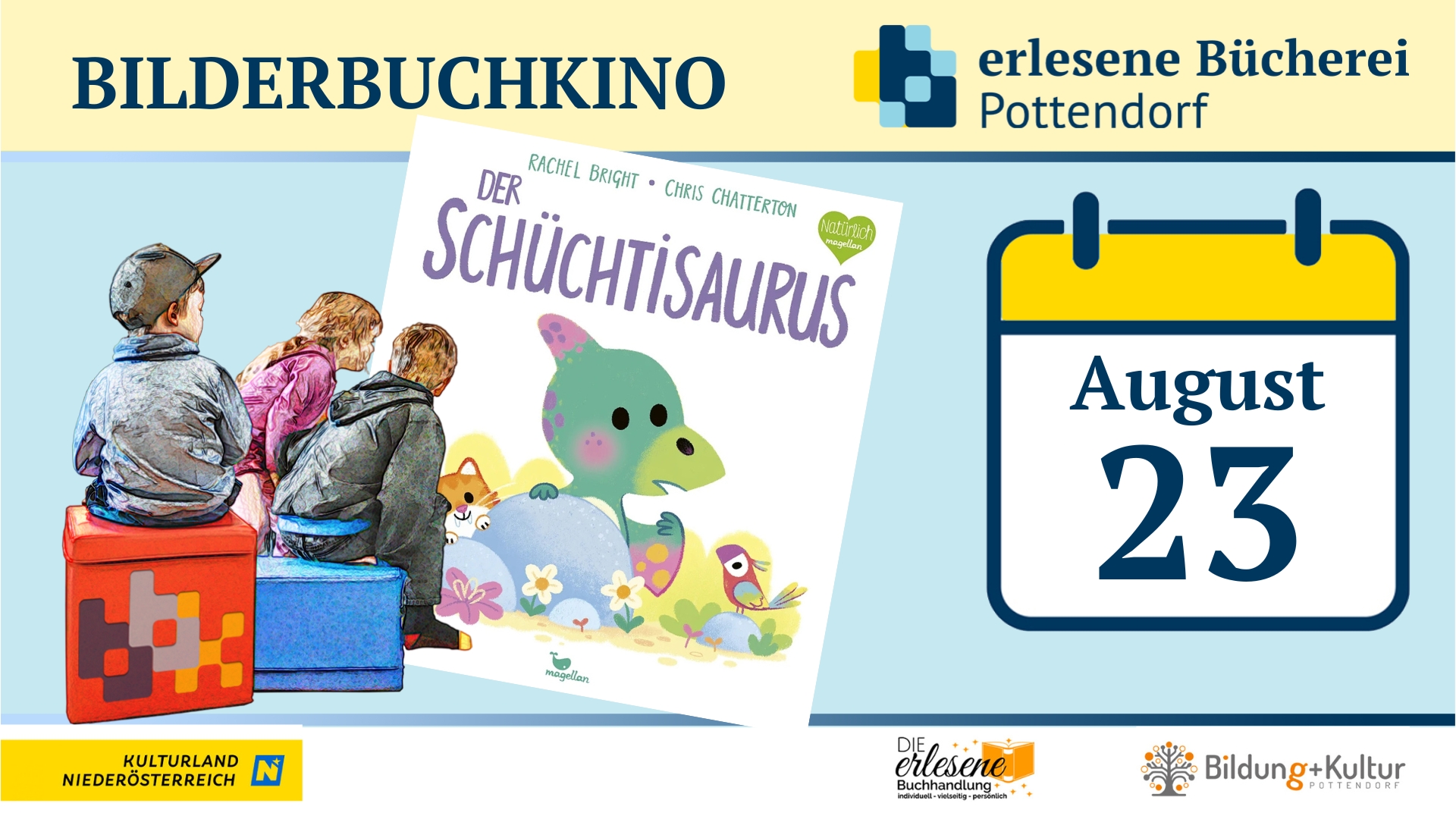 Bilderbuchkino im August, 23.8.25