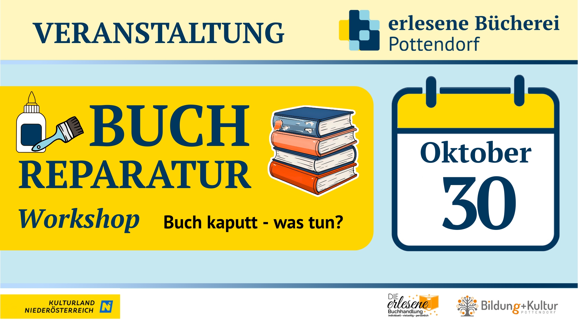 Buch kaputt - was nun?