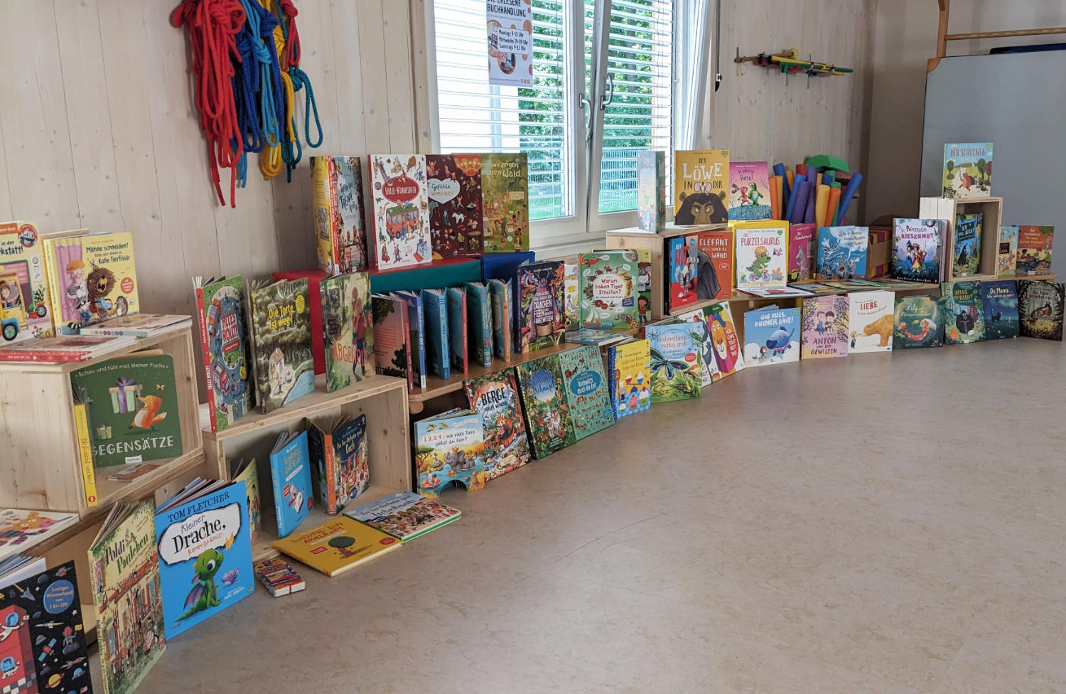 Buchausstellung im Kindergarten Frühjahr '24