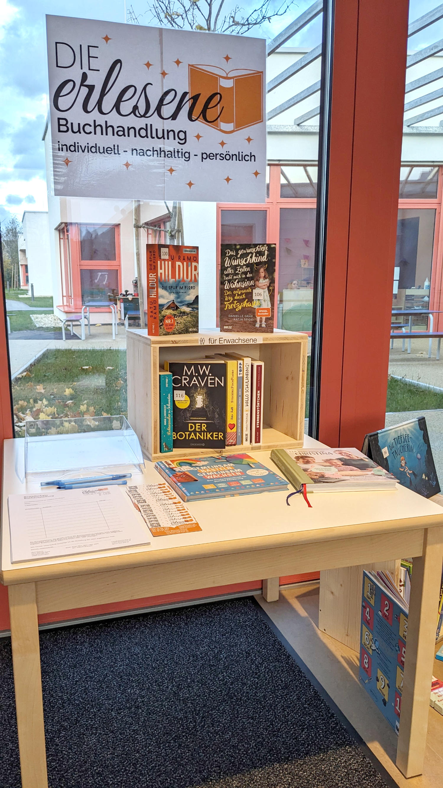 Buchausstellung im Kindergarten Winter '23